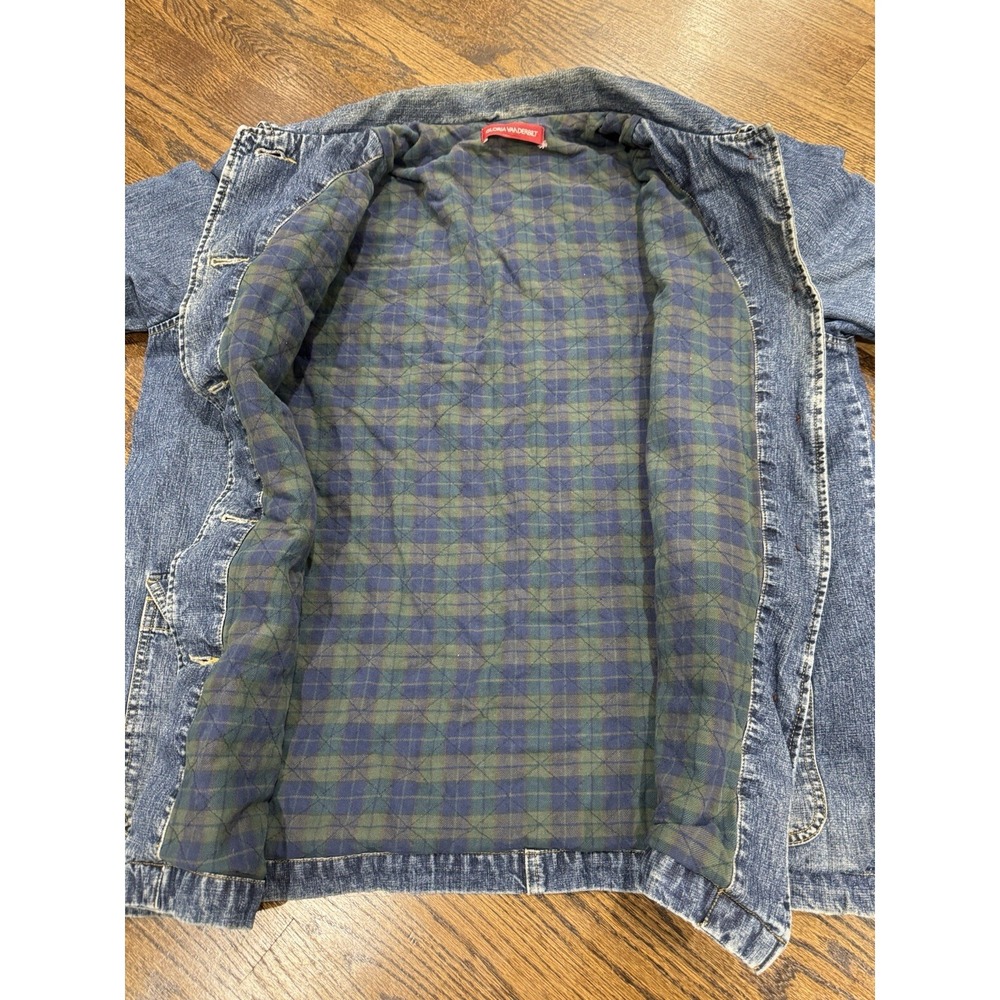 Vintage Gloria Vanderbilt Denim Barn Coat Outdoor Field Jacket Women - Picture 3 of 5